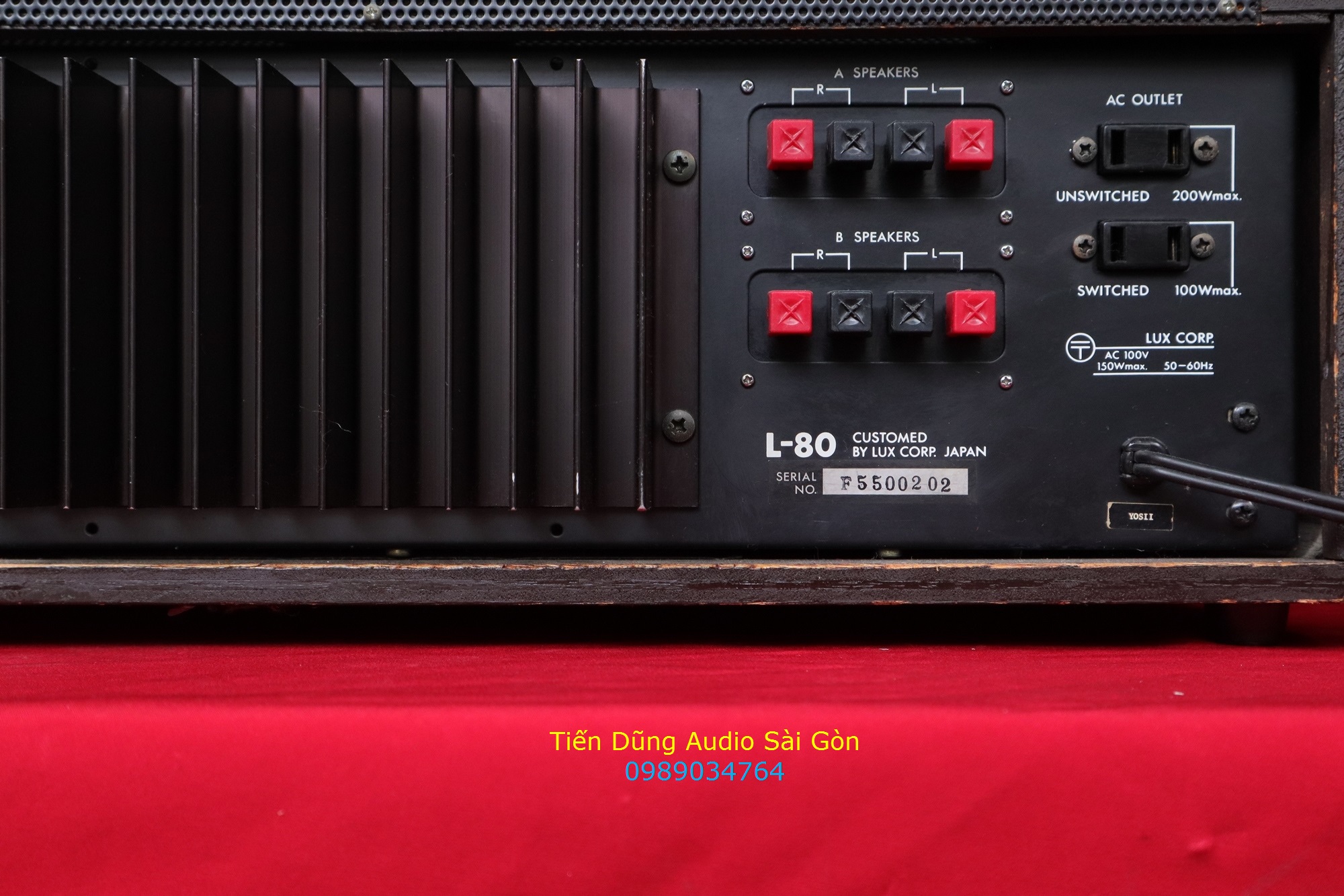 Ampli LUXMAN L80 hàng Nhật TienDungAudio