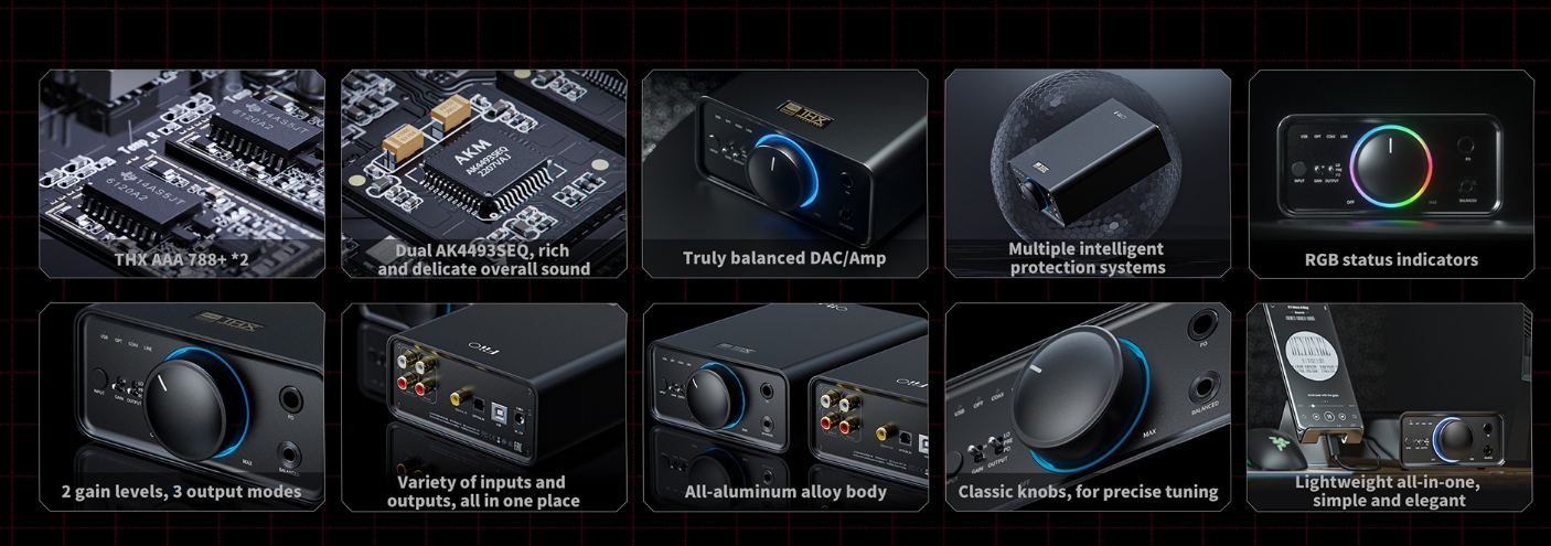 DAC FiiO K7 giai ma 32 bit